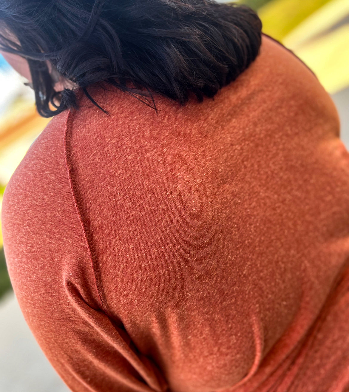 Raw Hem Top