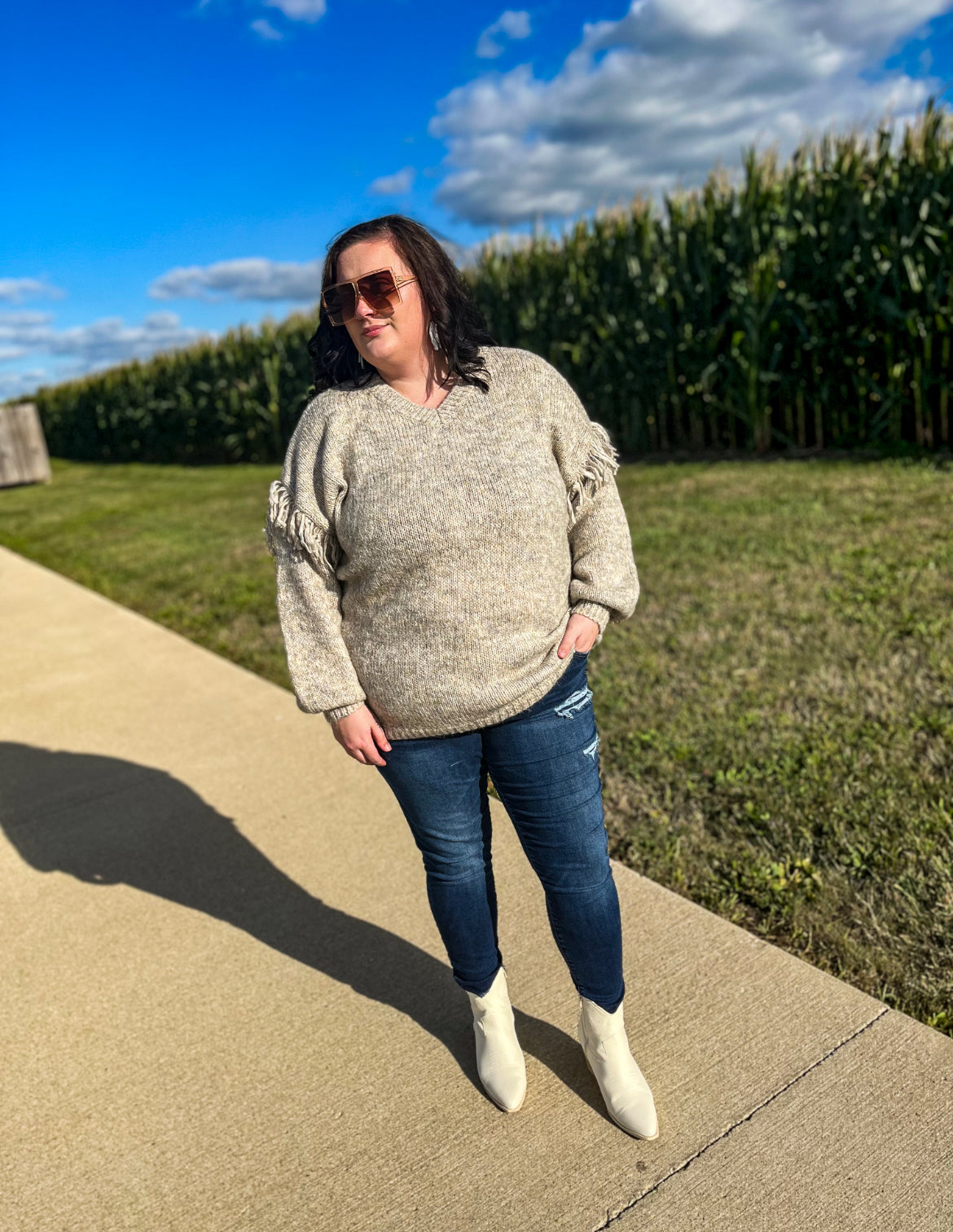 Fringe Sweater