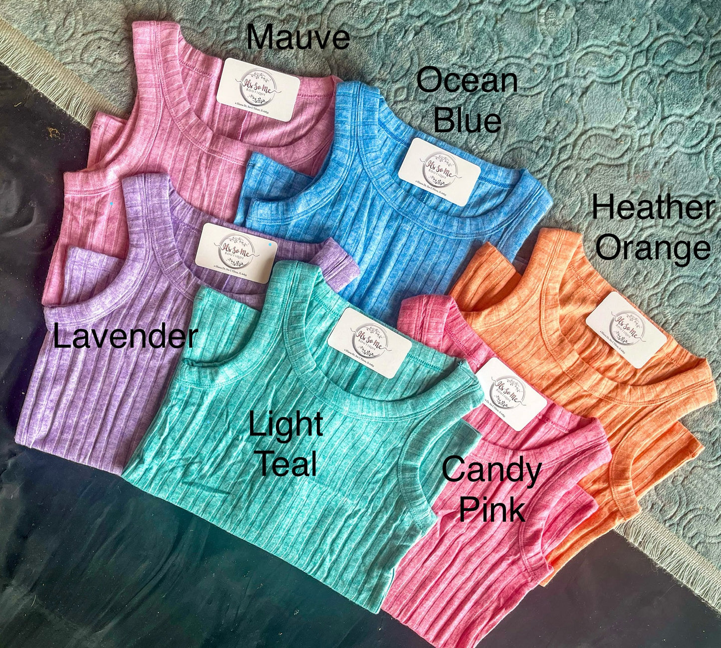 Chunky Rib Knit Tank