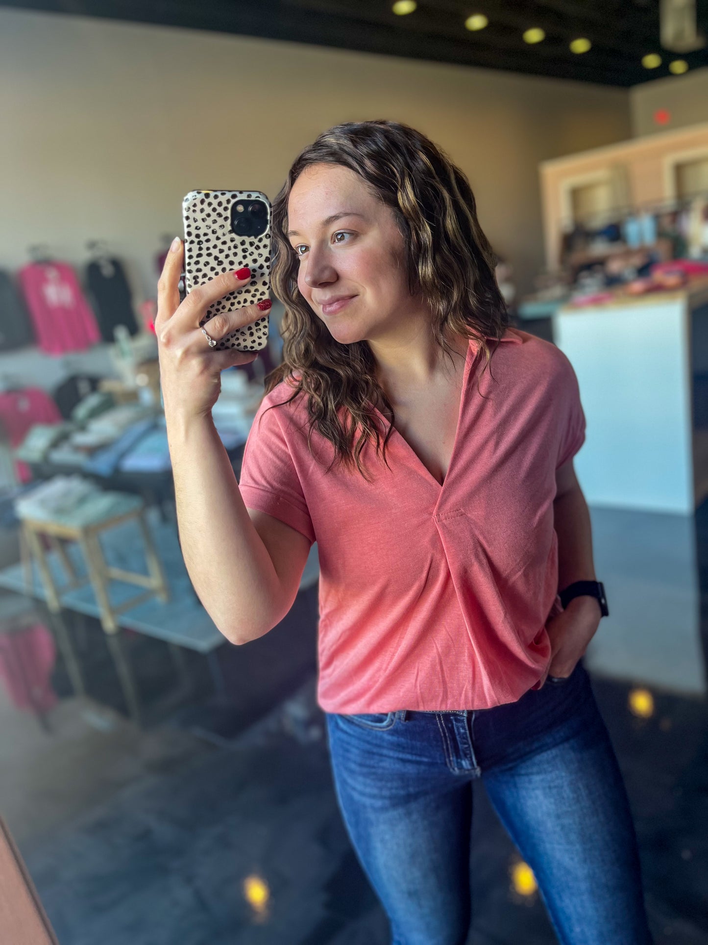 Solid Basic Button Detail Top