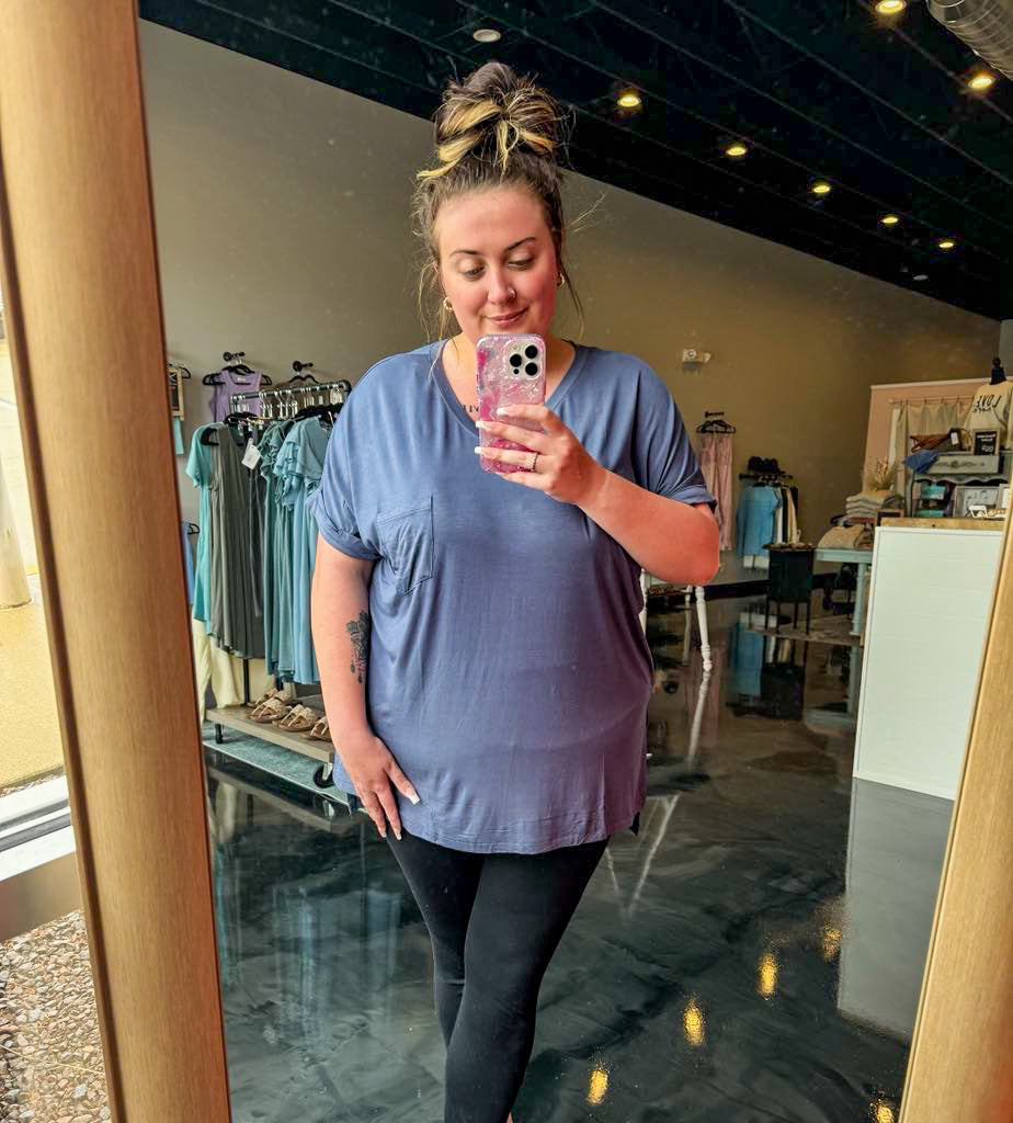 Vintage Denim Pocket Tee