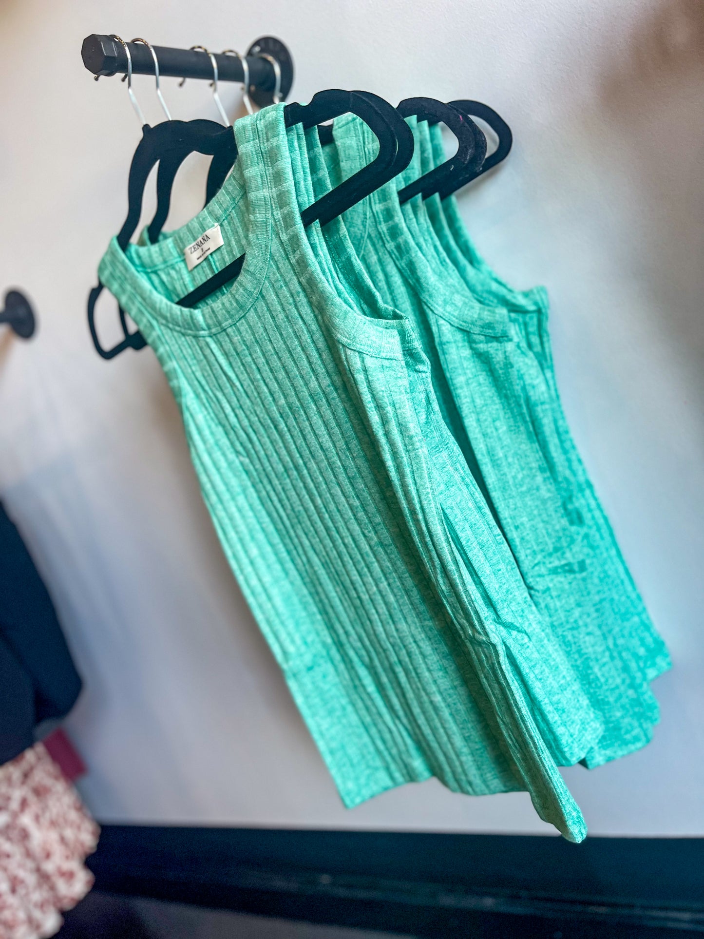 Chunky Rib Knit Tank