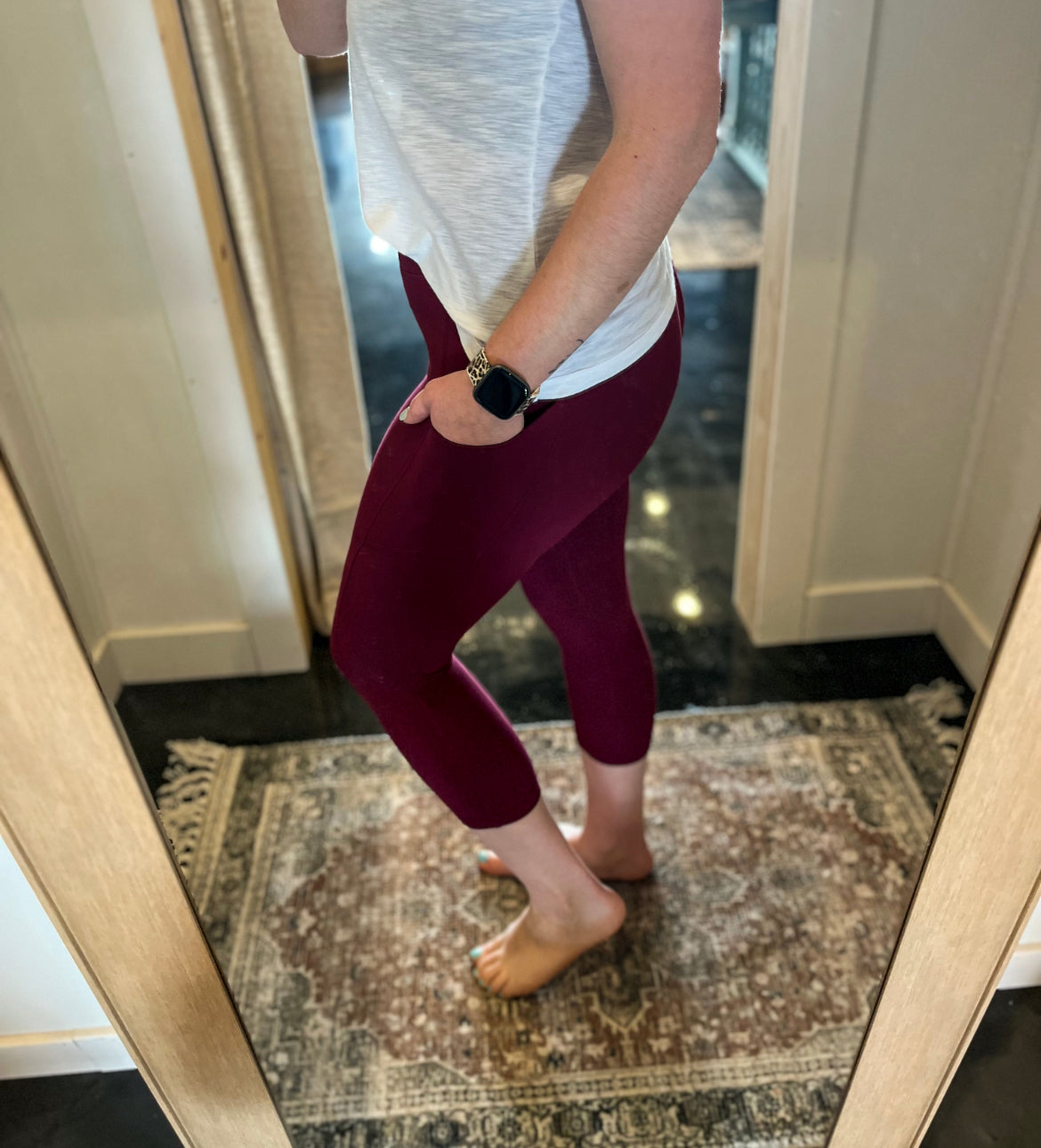 Ultra Soft Capri Active Leggings