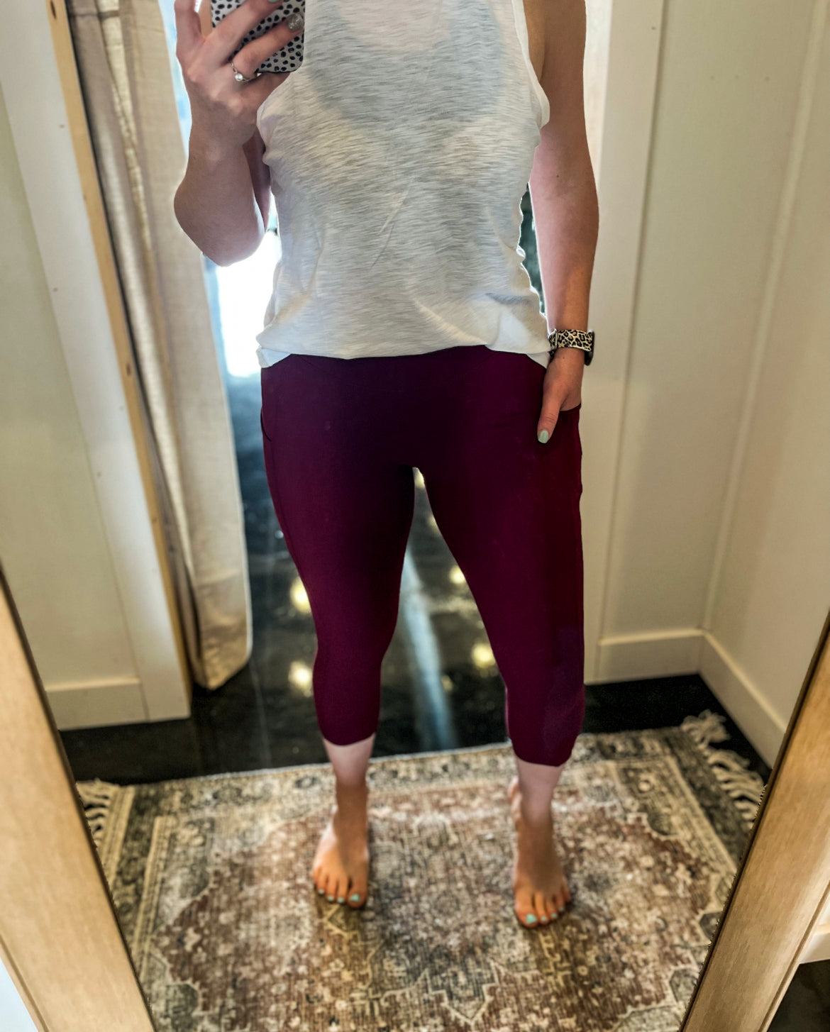 Ultra Soft Capri Active Leggings
