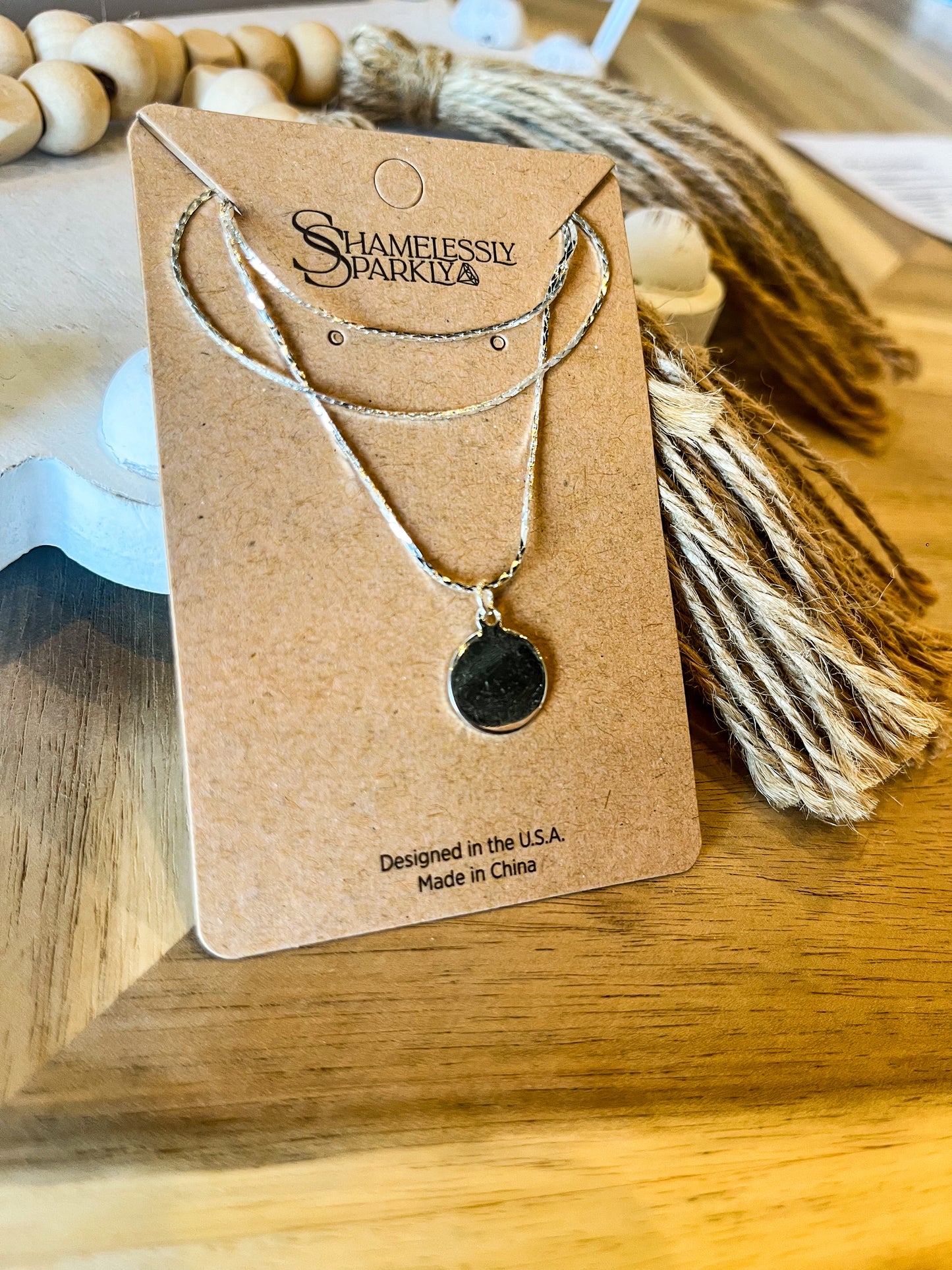 Delicate Triple Chain Necklace