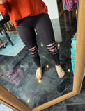 Laser-Cut Highwaist Leggings