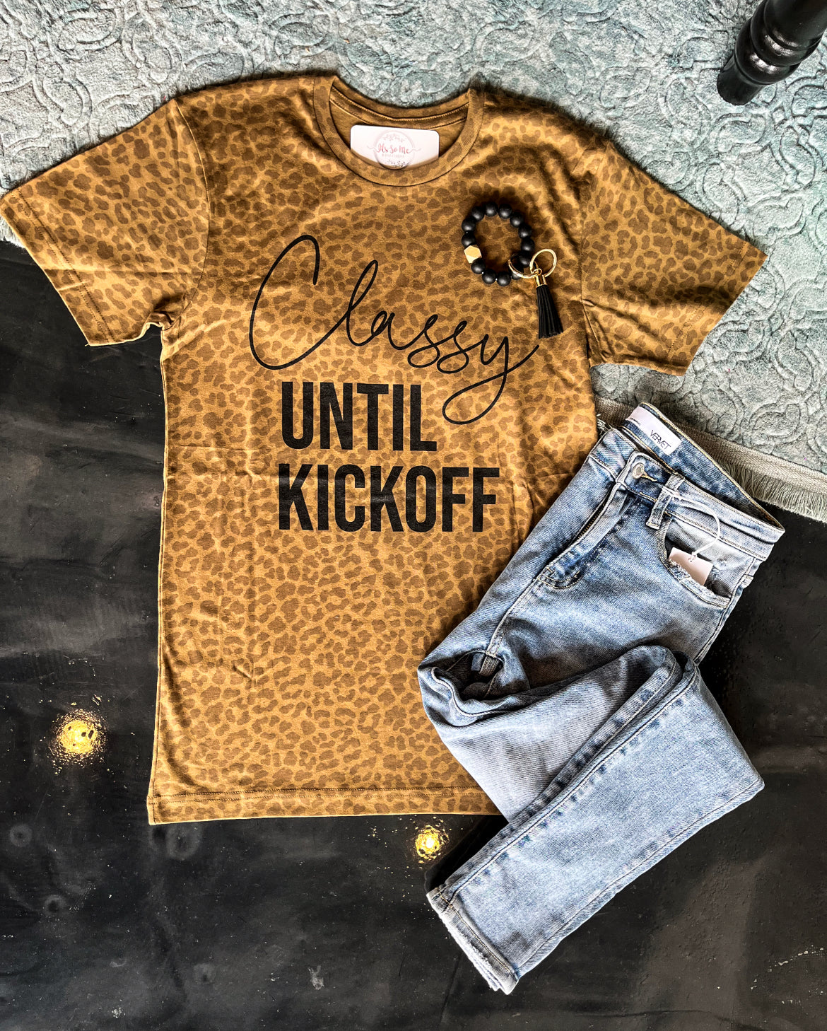 Classy Until Kickoff Tee