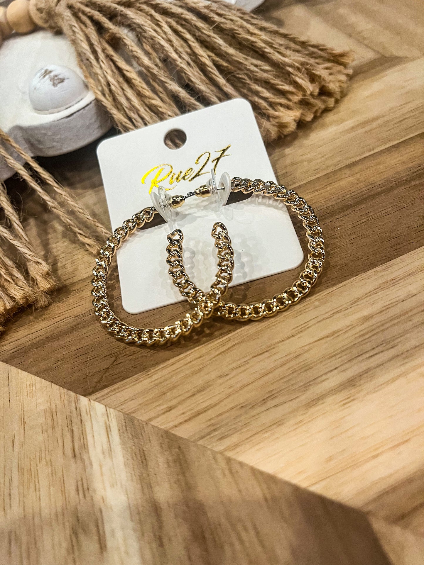 Linked Chain Earrings